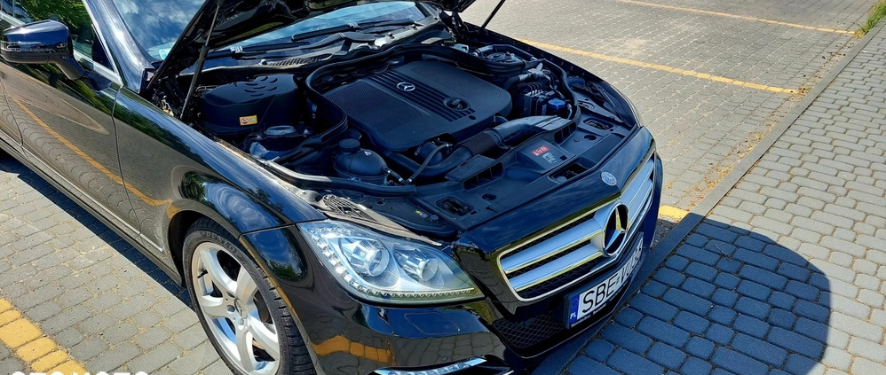 Mercedes-Benz CLS cena 57700 przebieg: 129300, rok produkcji 2012 z Czeladź małe 172